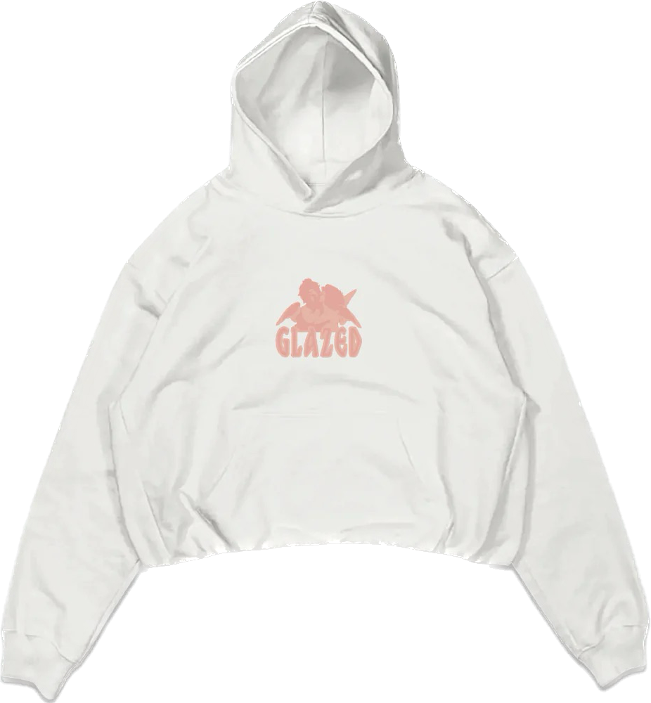 BY MY SIDE HOODIE (VINTAGE WHITE) – Glazed Co